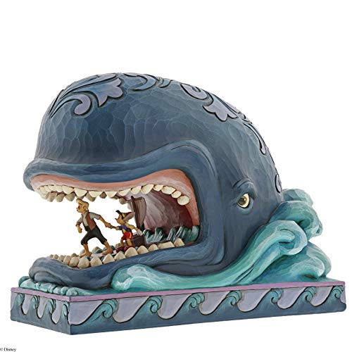 Disney Traditions, Figura de Pinocho en la ballena, para coleccionar, Enesco