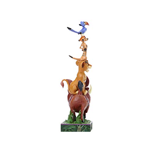 Disney Traditions, Figura de Pumba, Timón y Simba de "El Rey León", para coleccionar, Enesco