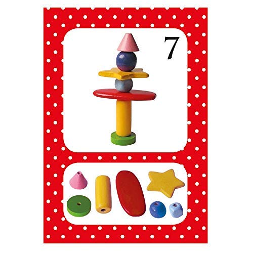 DJECO- Juegos de acción y reflejosJuegos educativosDJECOJuego Totem Zen, Multicolor (15)