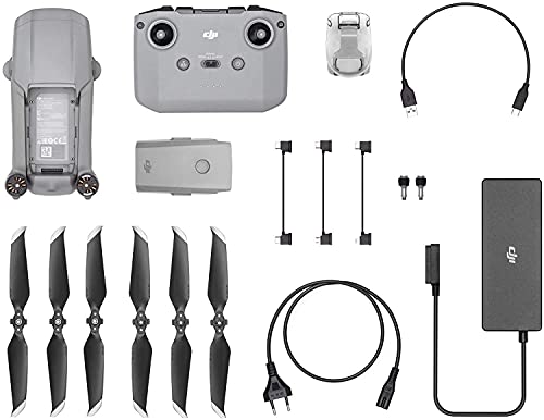 DJI Mavic Air 2 Combo Fly More y Care Bundle, Drone, Cámara 48 MP 4K, Estabilizador de 3 Ejes, 34 min de Vuelo, Sin Tarjeta, Con Care Refresh