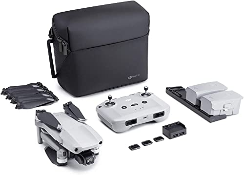 DJI Mavic Air 2 Combo Fly More y Care Bundle, Drone, Cámara 48 MP 4K, Estabilizador de 3 Ejes, 34 min de Vuelo, Sin Tarjeta, Con Care Refresh