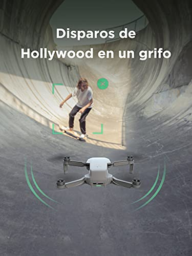 DJI Mavic Mini Combo - Dron Ultraligero y Portátil, Sin Care Refresh, Duración Batería 30 Minutos, Sin Tarjeta, Distancia Transmisión 2 Km, Gimbal 3 Ejes, 12 MP, Video HD 2.7K, 3 Baterías