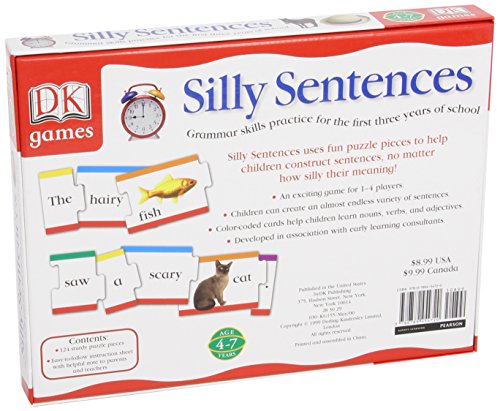 DK Toys & Games: Silly Sentences: Grammar Skills Practice for The First 3 Years of School