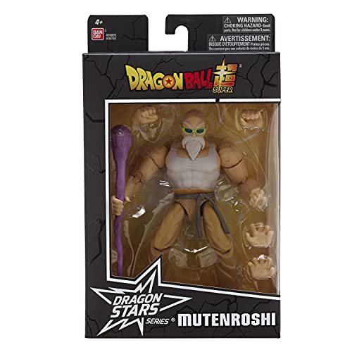 Dragon Ball 36782 Bandai Super Dragon Stars 17cm Anime Figure-Master Roshi, Multicolor Dragon Stars Master Roshi