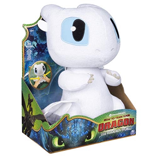 Dragons 6046845 Movie Line - Figura de Peluche con Sonido, Sombra de día (Solid)