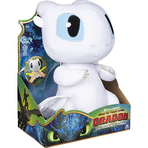 Dragons 6046845 Movie Line - Figura de Peluche con Sonido, Sombra de día (Solid)