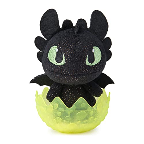 Dreamworks Dragons 6054907 Legends Evolved Baby Wild Gronckle - Peluche (7,5 cm), diseño de dragón en huevo, modelo surtido, 1 unidad