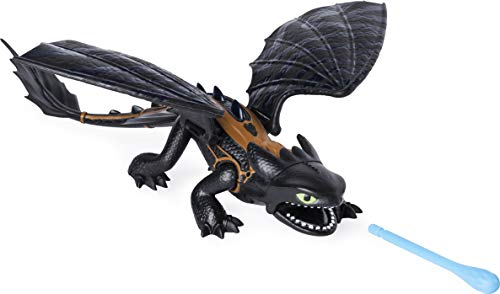 Dreamworks Dragons, Toothless and 2-Pack Gift Set How To Train Your Juego de 2 Figuras Legends Evolved, sin Dientes y Lightfury Dragon, Color Gris (Spin Master 6054702)