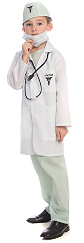 Dress Up America Disfraz de Disfraz De Lujo Doctor Dressup para niños