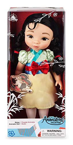 DS Disney Store - Muñeca de 40 cm Mulan Princesa Original Animators Collection