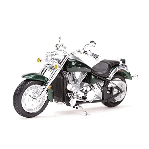 DSWS Motocicleta Miniatura 1:18 por Kaw-asaki H2 R For NI-NJA ZX-10R 14R 9R Z1000 Estadísticas Die Vehicles Collectible Hobbies Motocicleta Modelo Juguetes (Color : Vulcan)