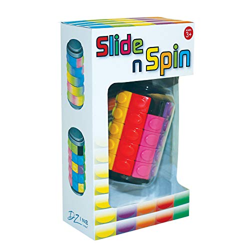 Dzine Slide n Spin Puzzle Twist y Slide Mind Bending Puzzle