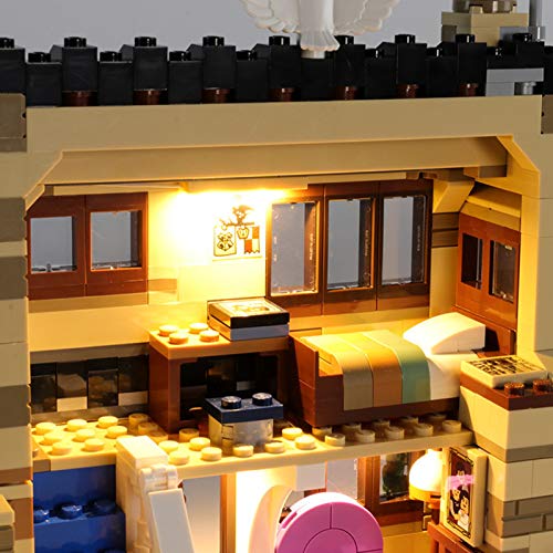 EcoGo Kit de iluminación LED para Lego 75968 Harry Potter 4 Privet Drive bloque de construcción modelo (no incluye modelo Lego)