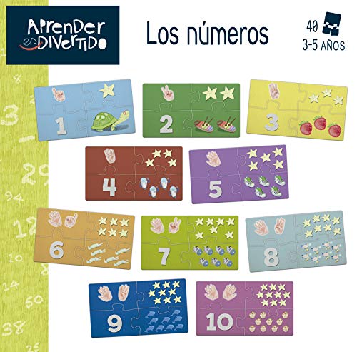 Educa - Aprender es Divertido: Los Números Juego Educativo, Multicolor (18695)