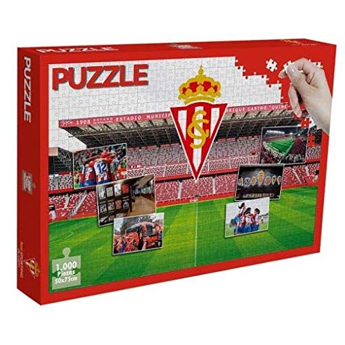 Eleven Force 1000 Puzzle Real Sporting de Gijón Piezas, Color