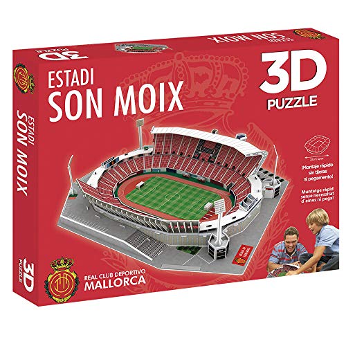 Eleven Force National Soccer Club Puzzle 3D Estadio de Son Moix, Color (13385)