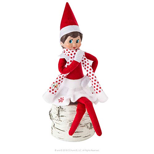 Elf On The Shelf Snowflake bufanda y falda - Elf Doll no incluido - solo accesorio