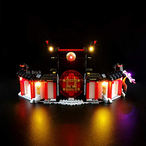 Elroy369Lion Spinjitzu 70670 - Kit de iluminación LED para Lego NINJAGO Legacy Monastery 70670 (LED, no incluye kit Lego)