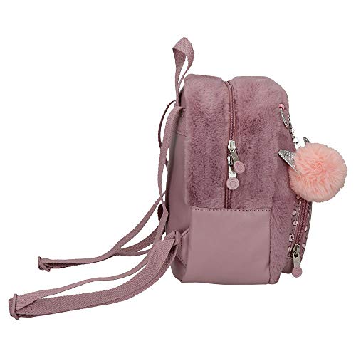 Enso My Little Cat Mochila Pequeña Morado 19x23x8 cms PVC y Poliéster 3.5L