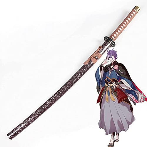 Espada Blade Ninja Sword Arma De Madera Modelo De UtileríA Para Amantes Del Anime Accesorios De Cosplay Juguetes （104Cm）