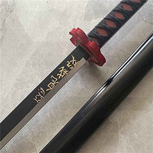 Espada Katana De Anime, Espada Ninja Japonesa De Madera Con Vaina, Cazador De Demonios, Modelo De Juguete De Arma Para Amantes Del Anime, 104Cm