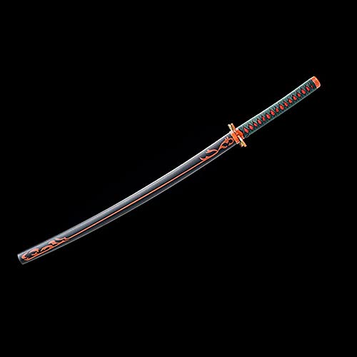 Espada Katana De Anime, Espada Ninja Japonesa De Madera Con Vaina, Cosplay De Asesino De Demonios, Modelo De Juguete De Arma Para Amantes Del Anime, 104 Cm