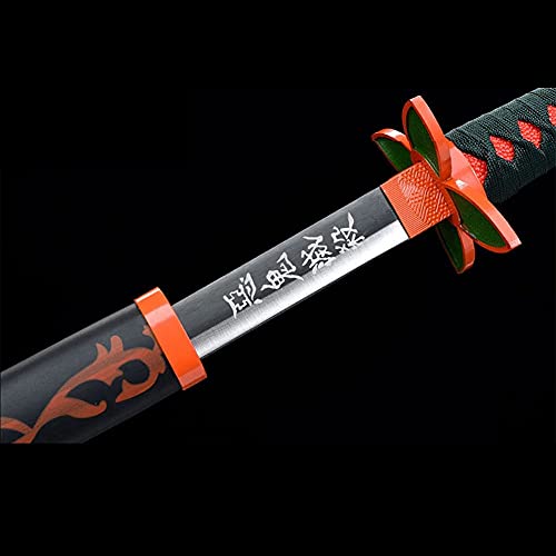 Espada Katana De Anime, Espada Ninja Japonesa De Madera Con Vaina, Cosplay De Asesino De Demonios, Modelo De Juguete De Arma Para Amantes Del Anime, 104 Cm