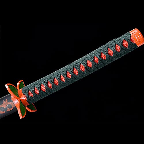 Espada Katana De Anime, Espada Ninja Japonesa De Madera Con Vaina, Cosplay De Asesino De Demonios, Modelo De Juguete De Arma Para Amantes Del Anime, 104 Cm