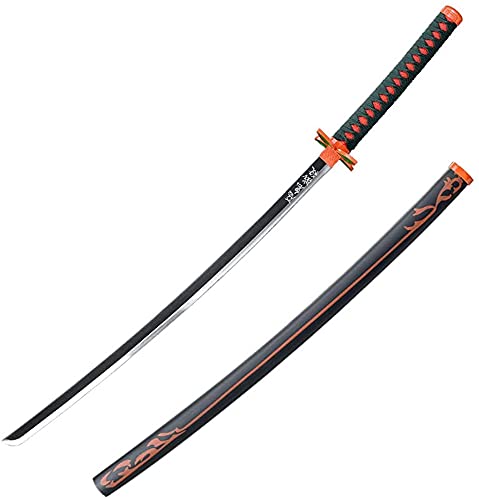 Espada Katana De Anime, Espada Ninja Japonesa De Madera Con Vaina, Cosplay De Asesino De Demonios, Modelo De Juguete De Arma Para Amantes Del Anime, 104 Cm