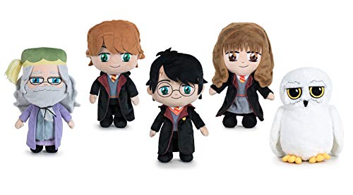 Famosa-760018439 Harry Potter muñeco Peluche 20 cm-4mod, Multicolor (760018439) , color/modelo surtido