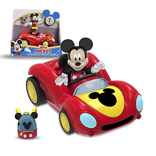 Famosa- Figura articulada de Mickey con coche (MCC06211)