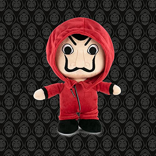 Famosa Softies - Peluche grande de 26 centímetros de los personajes de La Casa de Papel, para niños de cualquier edad y adultos fans de la serie oficial de Netflix, (760020513)