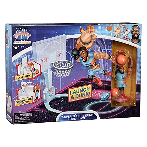 Famosa- Space Jam Super Dunks Juguete cancha de Baloncesto, Multicolor (700016841)