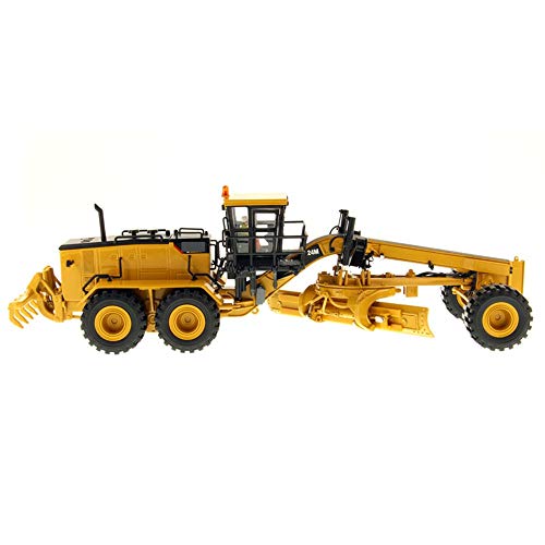 fangzhuo Vehículo de construcción 1/50 Diecast Masters Caterpillar (# 85264) 24m Motoniveladora Camión Vehículo Cat Modelo De Construcción De Ingeniería