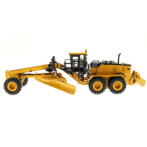 fangzhuo Vehículo de construcción 1/50 Diecast Masters Caterpillar (# 85264) 24m Motoniveladora Camión Vehículo Cat Modelo De Construcción De Ingeniería