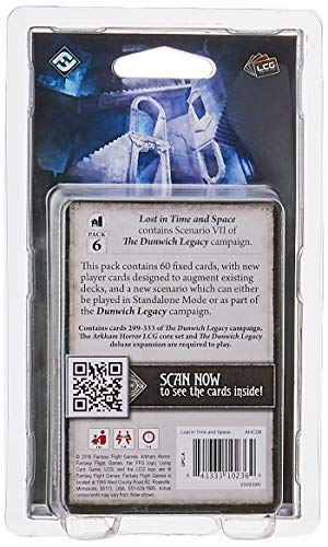 Fantasy Flight Games - Arkham Horror LCG: Mythos Pack - Lost in Time and Space - Juego de Cartas