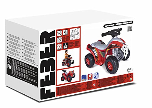 FEBER - Quad Dodger 6 V, producto fabricado en España (Famosa 800007510)