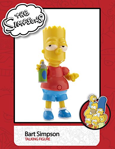 Figura Bart, Los Simpson 15 cm, deluxe con sonido, Headstart