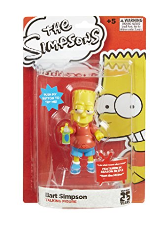 Figura Bart, Los Simpson 15 cm, deluxe con sonido, Headstart