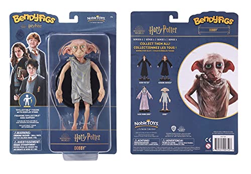 Figura Bendifyg Harry Potter Dobby - Figura Harry Potter / Colección Harry Potter - Merchandising Harry Potter - Regalos Harry Potter