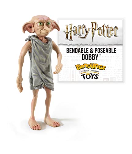 Figura Bendifyg Harry Potter Dobby - Figura Harry Potter / Colección Harry Potter - Merchandising Harry Potter - Regalos Harry Potter