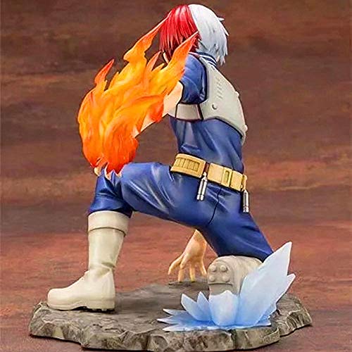 Figura De Acción Coleccionable Modelo De Acción 1/8 Anime Hero En Mi Figura Académica Todoroki Shouto Colección De Figuras De Acción Decoración Shouto Figurita PVC Modelo Regalos