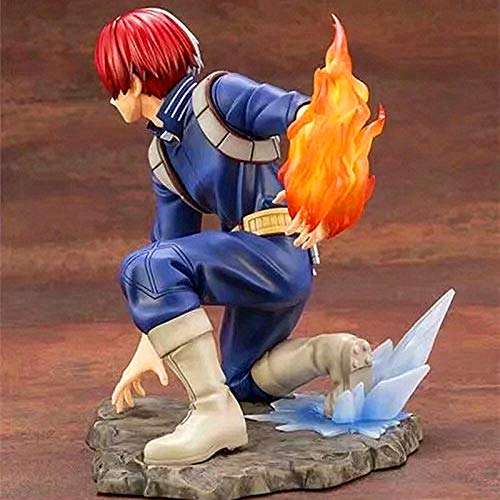 Figura De Acción Coleccionable Modelo De Acción 1/8 Anime Hero En Mi Figura Académica Todoroki Shouto Colección De Figuras De Acción Decoración Shouto Figurita PVC Modelo Regalos