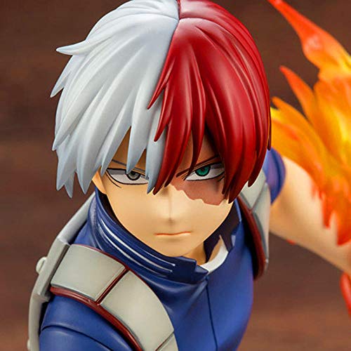 Figura De Acción Coleccionable Modelo De Acción 1/8 Anime Hero En Mi Figura Académica Todoroki Shouto Colección De Figuras De Acción Decoración Shouto Figurita PVC Modelo Regalos