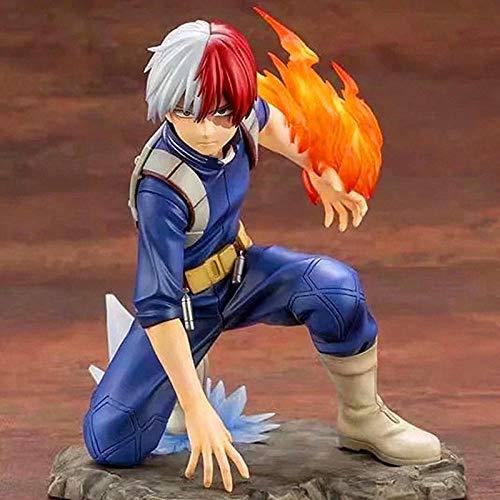 Figura De Acción Coleccionable Modelo De Acción 1/8 Anime Hero En Mi Figura Académica Todoroki Shouto Colección De Figuras De Acción Decoración Shouto Figurita PVC Modelo Regalos