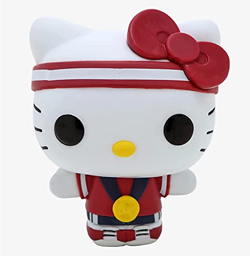 Figura de acción con medalla de oro de Hello Kitty Pop #36 del equipo de deportes de Estados Unidos (con protector EcoTek Pop y tarjeta de arte adicional)