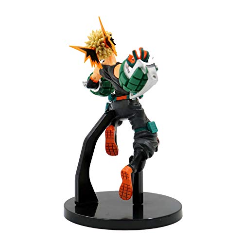 Figura de acción de My Hero Academia The Amazing Heroes Vol. 3 Katsuki Bakugo Figma, Boku no Hero Academia Rey del Artista Entrar en el héroe Katsuki Bakugo Figura Estatua