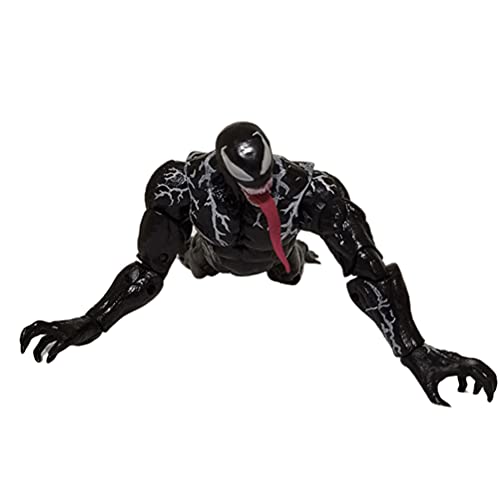 Figura de acción de Venom, Personajes de acción de película PVC Figura Flexible Modelo Colección Estatua Juguete Carnage Figura Adorno de Escritorio Regalo para niños Niños Fanáticos del Anime