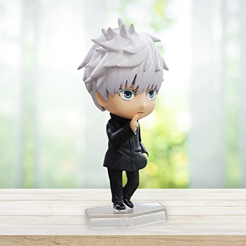 Figura de Jujutsu Kaisen, Gojo Satoru Itadori Yuji Fushiguro Megumi Figuras Colección de Dibujos Animados Lindo Anime PVC Juguetes Mini colección de Figuras Playset, Cupcake Topper Cake Topper