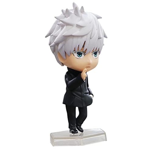 Figura de Jujutsu Kaisen, Gojo Satoru Itadori Yuji Fushiguro Megumi Figuras Colección de Dibujos Animados Lindo Anime PVC Juguetes Mini colección de Figuras Playset, Cupcake Topper Cake Topper